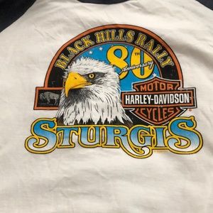 Harley-Davidson ladies baseball jersey from Sturgis 80th Black Hills Rally